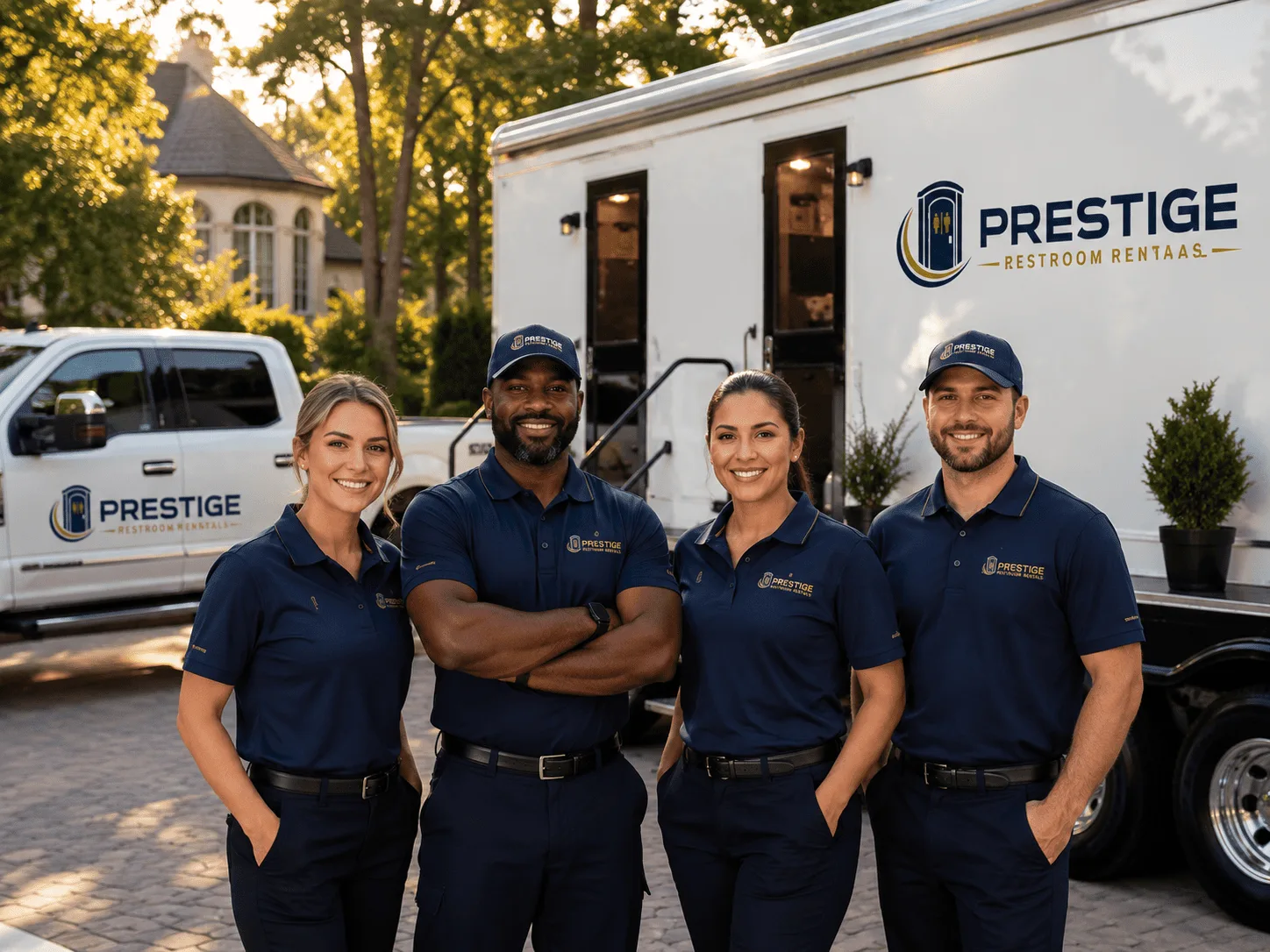 Trusted Luxury Portable Restrooms company in Hustler, WI